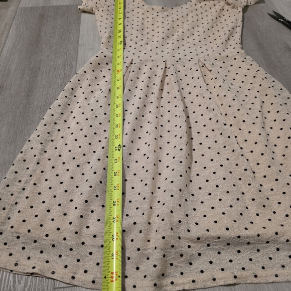 Pins & Needles Cream and Black Mini Dress - Picture 6 of 9